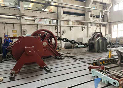 現代尾浦船廠甲板機械設備成功交付，助力大船產業工具公司拓展高端裝備業務
